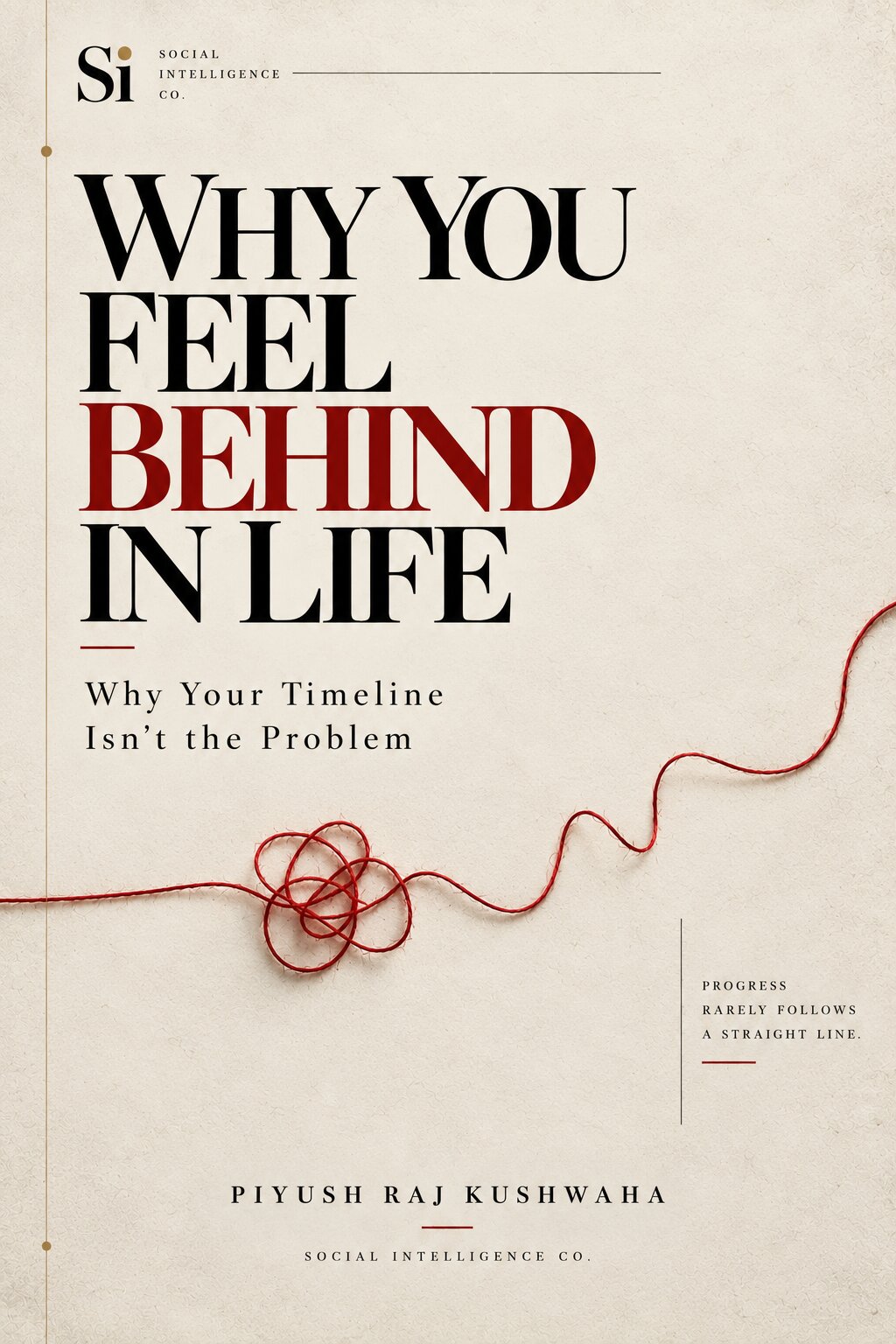 Why You Feel Behind in Life ebook cover